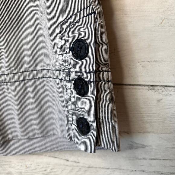 Charter Club Pants Womens Size 18W Blue & White Pinstriped Nautical Classic Fit - Picture 5 of 16